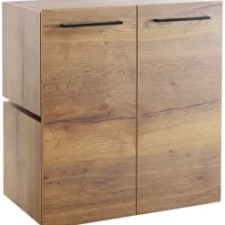 Clearance Wandkast Sistema 226x166x45 cm bruin Woonseries|Vakkenkast