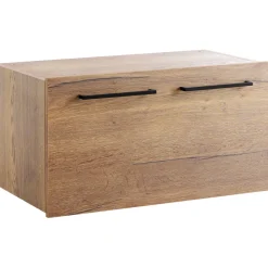 Clearance Wandkast Sistema 226x166x45 cm bruin Woonseries|Vakkenkast