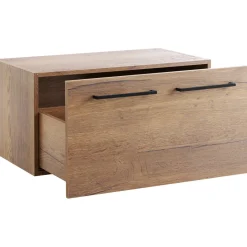 Clearance Wandkast Sistema 226x166x45 cm bruin Woonseries|Vakkenkast