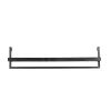 Best Wandplank Pardal hout metaal 24x100 cm zwart Wandplanken