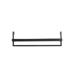 Sale Wandplank Pardal hout metaal 24x80 cm zwart Wandplanken