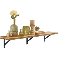 New Wandplank Romaro 24x120 cm teak mix rough Wandplanken